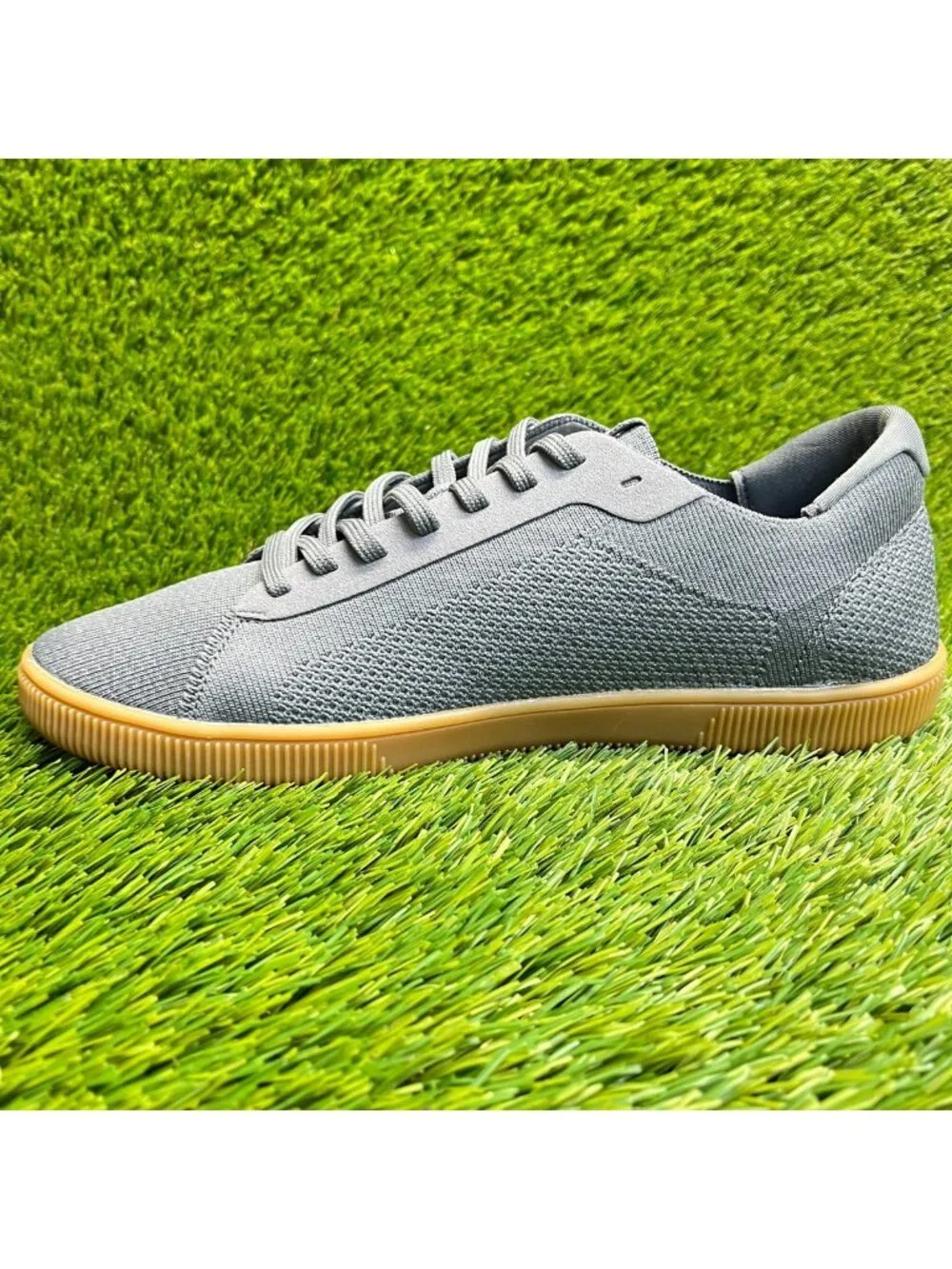 Flux Footwear Adapt Trainer Gray Gum Mens Size 9.5 Athletic Knit Shoes Sneakers - Picture 2 of 10